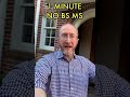 🧠 Brain Health: 1 MINUTE NO BS MS #shorts