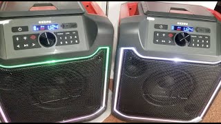 (2) ION Pathfinder 280 120W 100hr Bluetooth Sync Link Speaker + App Setup & Reviews