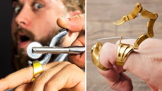 Gadget for Stuck Jewelry Rings  💍 Testing & Exposing Popular Crafts, Gadgets and Repair Hacks 🤯