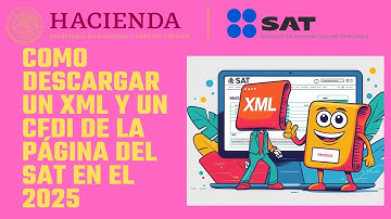 Cómo Descargar un XML y un CFDI del nuevo portal del SAT 2025 #youtubepartner #youtube YouTube