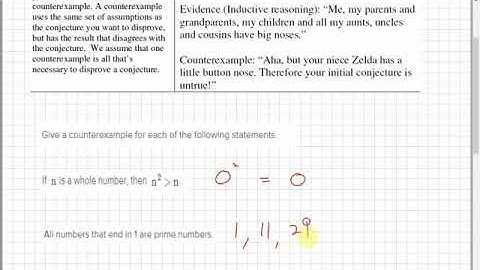 Counterexamples to a Conjecture