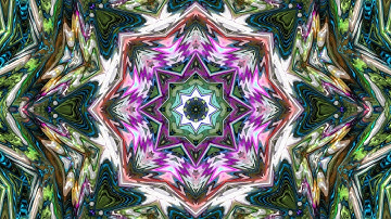 Mesmerizing Kaleidoscope Patterns: Hypnotic Visual Journey in 3 hours!
