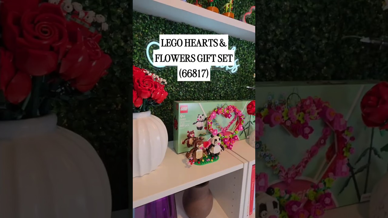 LEGO Hearts & Flowers Gift Set (66817) Review for Decor Lovers