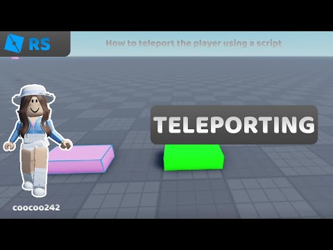 any idea how to teleport players between places in a game? : r/robloxgamedev