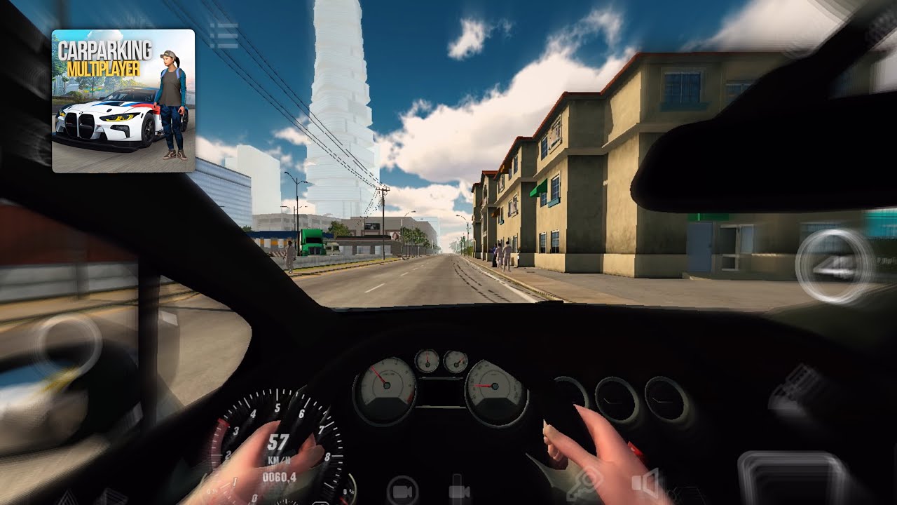 POV Manual Driving in Car Parking ВОЖДЕНИЕ ОТ ПЕРВОГО ЛИЦА в Кар Паркинг на механике