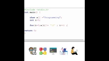#cprogramming  Program to print Length of String datatype #programming #education #shorts