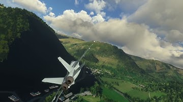 Msfs 2020 Xbox Series X Boeing F/A 18 Super Hornet Mach Loop