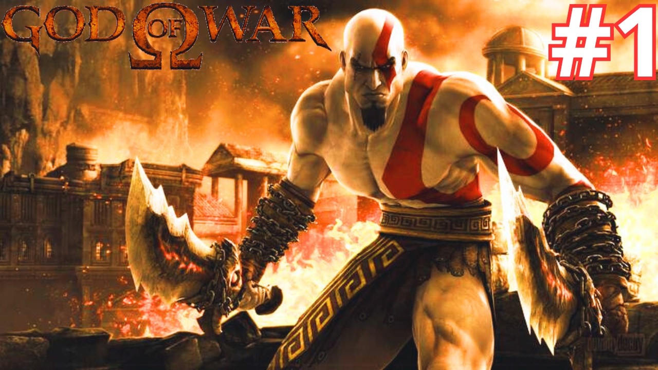 🔥GOD OF WAR 1 - DIFICULDADE ESPARTANO PARTE 1  🔥