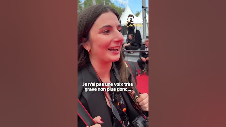 “J’essaye de crier le plus possible”: Sarah est photographe sur les marches du Festival de Cannes