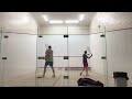 Darlington Squash: Alex vs Lee (F) Game 2