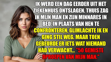 "Werd een dag eerder ontslagen, en toen ik thuiskwam zag ik mijn man en zijn minnares"