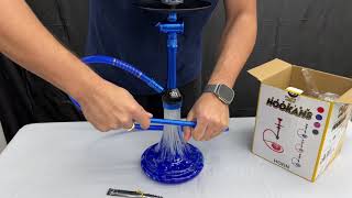 How To Emble A Hookah Dud Horn Hookah 22 Unboxing & Full Setup Premium Hookah No Talking