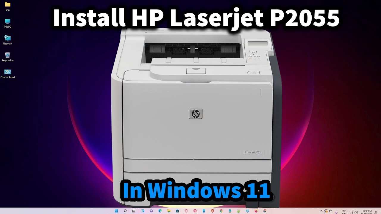 How to Download & Install HP LaserJet P2055 Printer Driver in Windows 11 -  YouTube