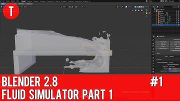Blender 2.8 - Fluid Simulator Part 1