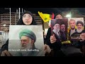 Thousands of Hezbollah supporters in Lebanon vow loyalty to Khamenei