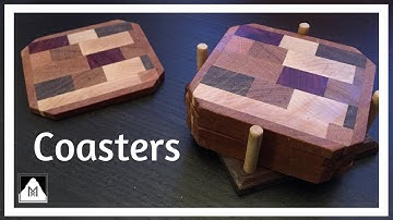 Easy DIY Scrap Wood End Grain Coasters