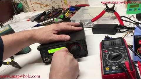 QRP uBitx v5 New Power Switch installation