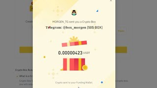 Claim Crypto Box Code Free binance freecrypto cryptobox freemoney giftcode cryptoearn gift