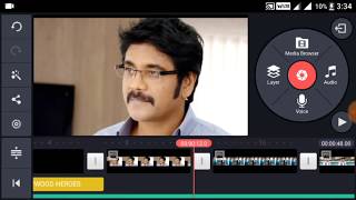 EDITING IN KINEMASTER , THE TOP ANDROID VIDEO EDITOR screenshot 4