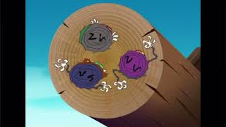 Reupload Oggyoatc - Oggy Knocks Roaches With Animal Sounds Scene