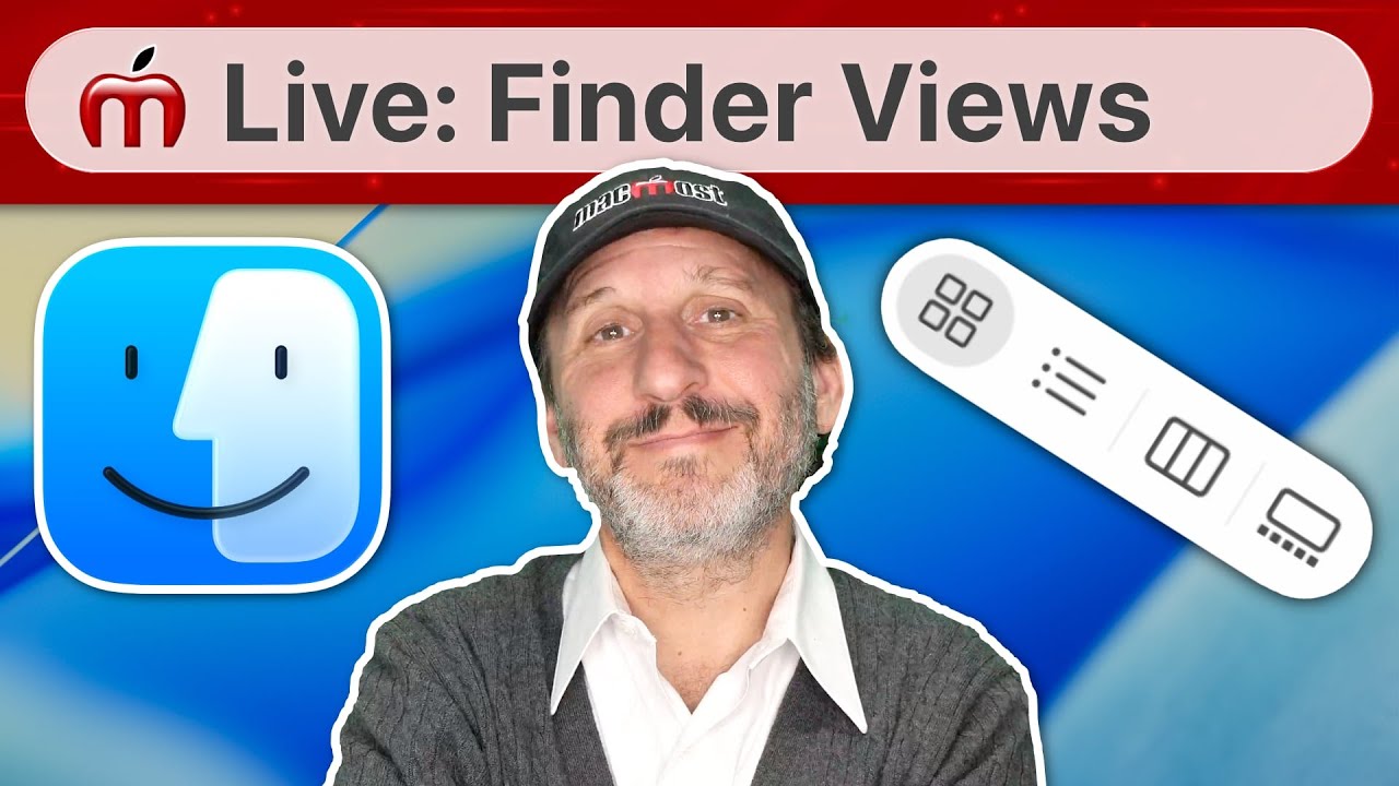 Live: Mac Finder Views and View Options - YouTube