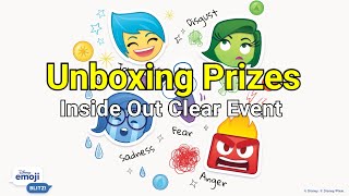 Inside Out Clear Event Prizes (11/2023) - Disney Emoji Blitz