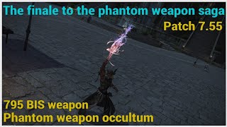 How to finish your phantom weapon patch 7.55
