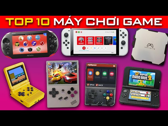 TOP 10 Máy chơi game cầm tay GIÁ RẺ - ĐÁNG MUA lúc này!!