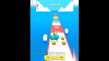 Fart Runner 👸💨 💩 #19 Video Gameplay Android,ios All Levels #shorts