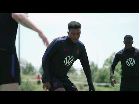 USMNT training session prior to their debut in the World Cup vs Paraguay