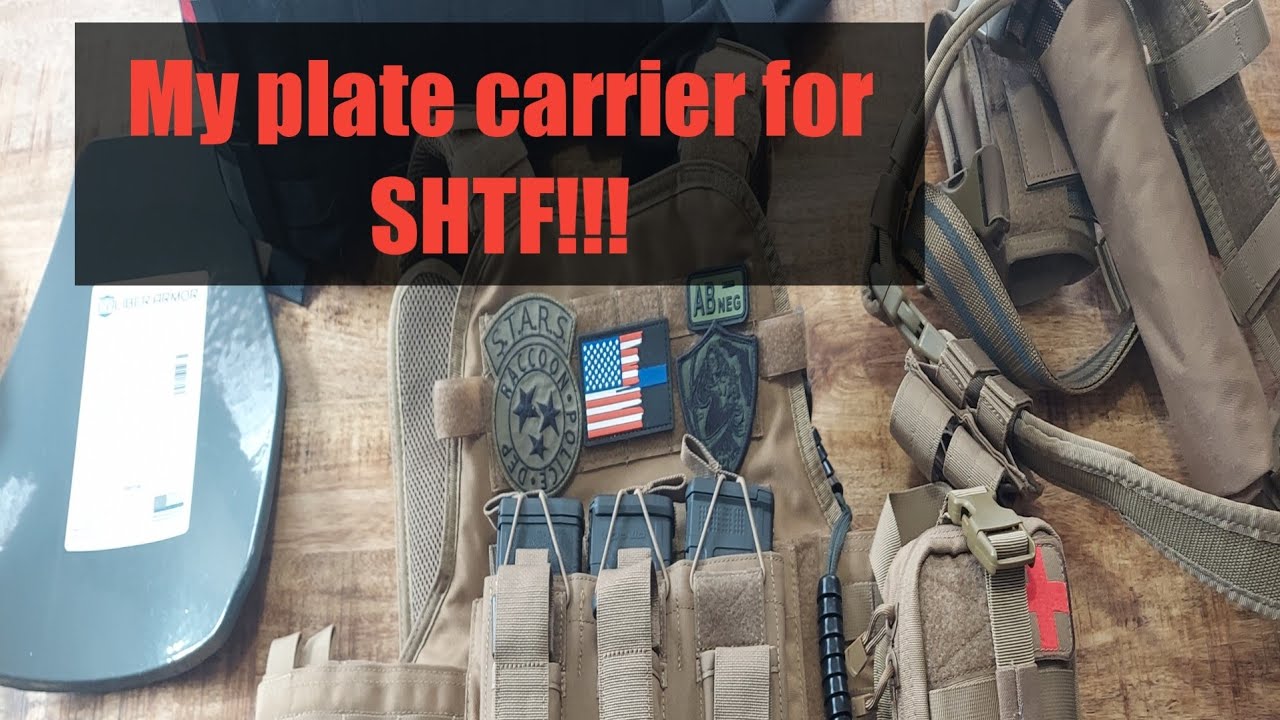 My plate carrier for SHTF!!! YouTube