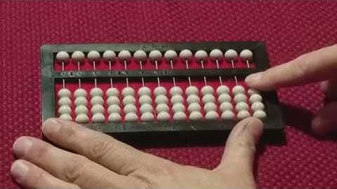 How to use a Cranmer Abacus