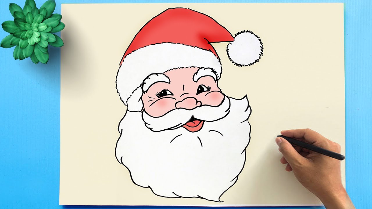 How to Draw Santa Claus | Easy Santa Claus Drawing - YouTube