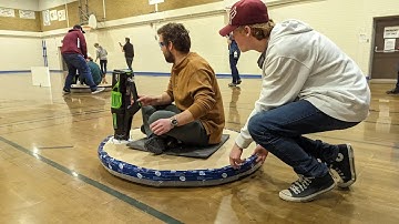 Saskatchewan Polytechnic students create homemade hovercraft
