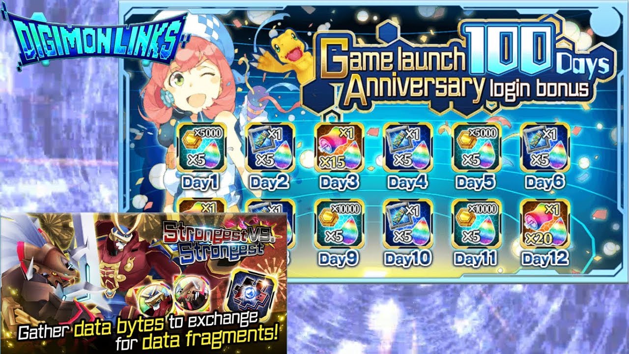 Strongest Vs. Strongest Data Mine (Digimon Links)