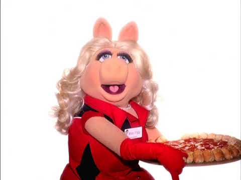 Pizza Hut Cheesy Bites - Miss Piggy TV Commercial (2006) (High Quality)