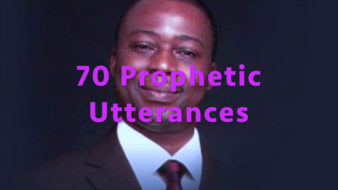 70 PROPHETIC UTTERANCES| That Breaks Yokes