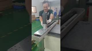 heavy duty rack gear linear actuator assembly #linearmotion #linearmodule #linearslide #linearguide