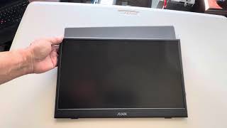 Unboxing of MNN Portable Monitor 15.6inch FHD 1080P USB C HDMI Gaming Ultra-Slim IPS Display