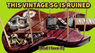 NOT FOR SALE 🥲 Fixing a Heavily Modified Gibson SG Deluxe