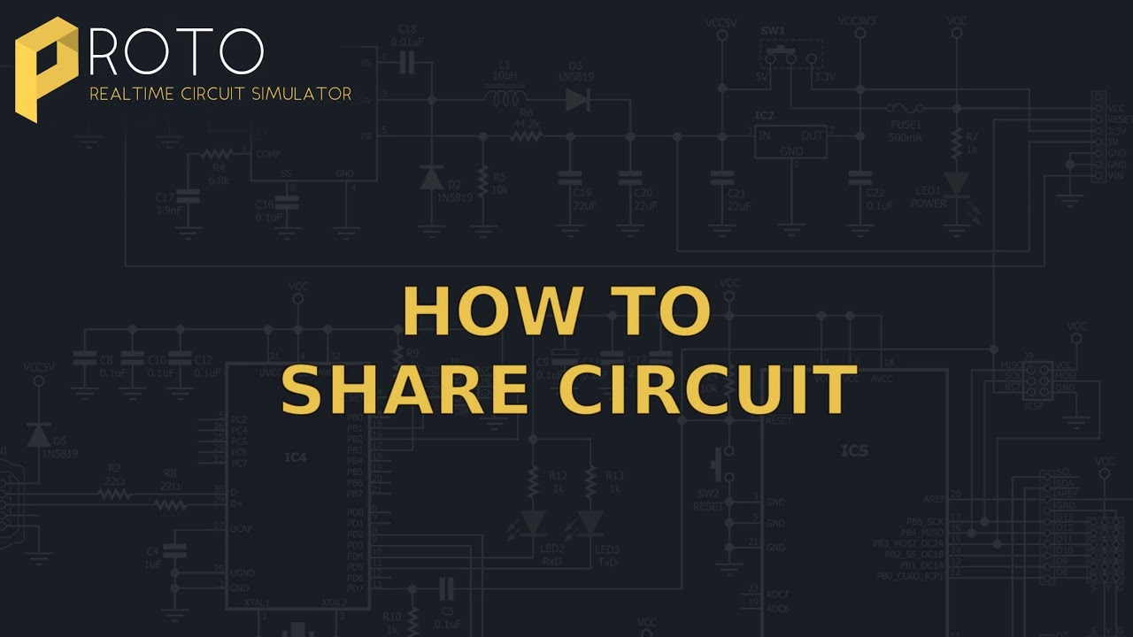 PROTO - circuit simulator | SHARE CIRCUIT | EN - YouTube
