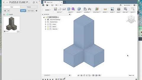 Working Drawings 101   Puzzle Cube Project