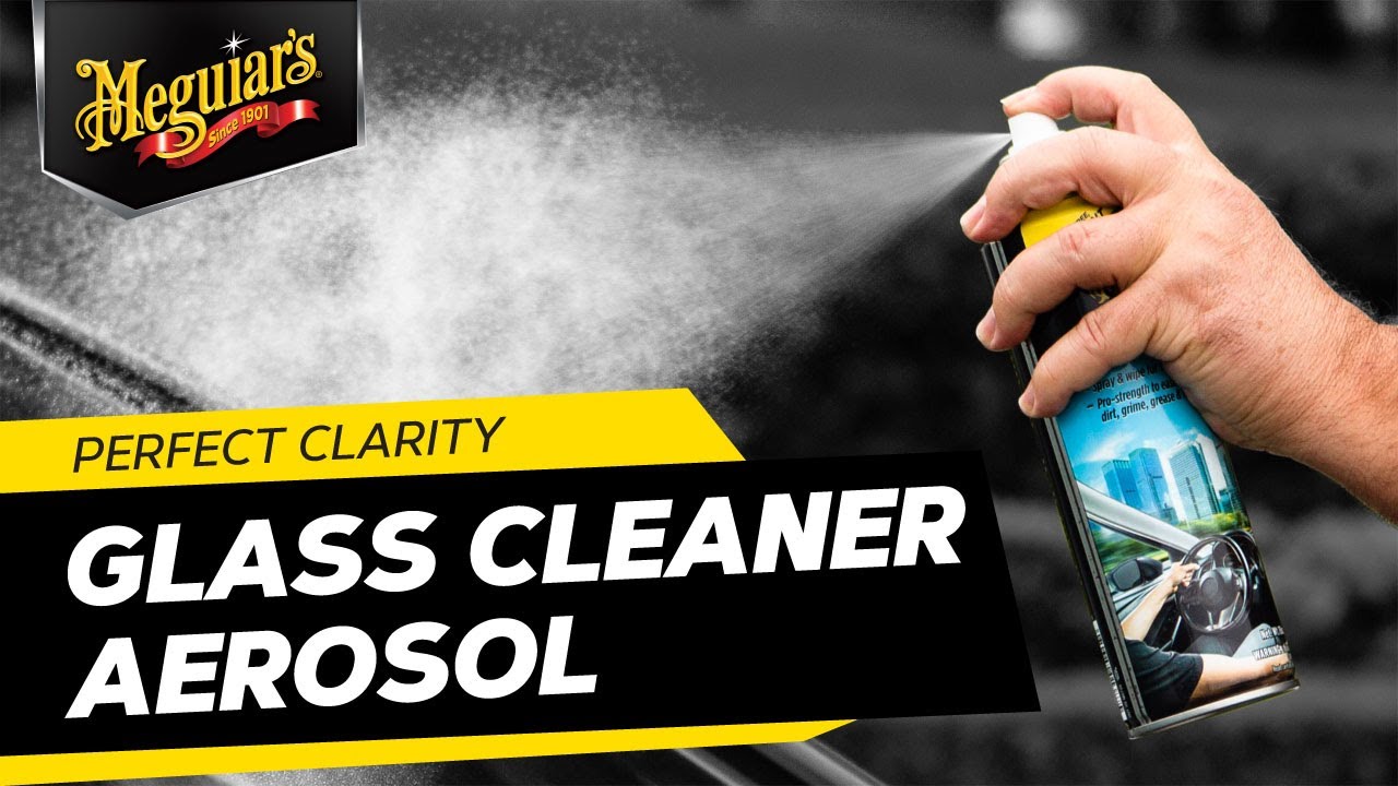 Meguiar's Perfect Clarity Glass Cleaner Foam YouTube