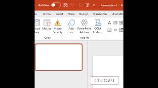 ChatGPT Generate Microsoft PowerPoint Slides by Generating VisualBasic Code