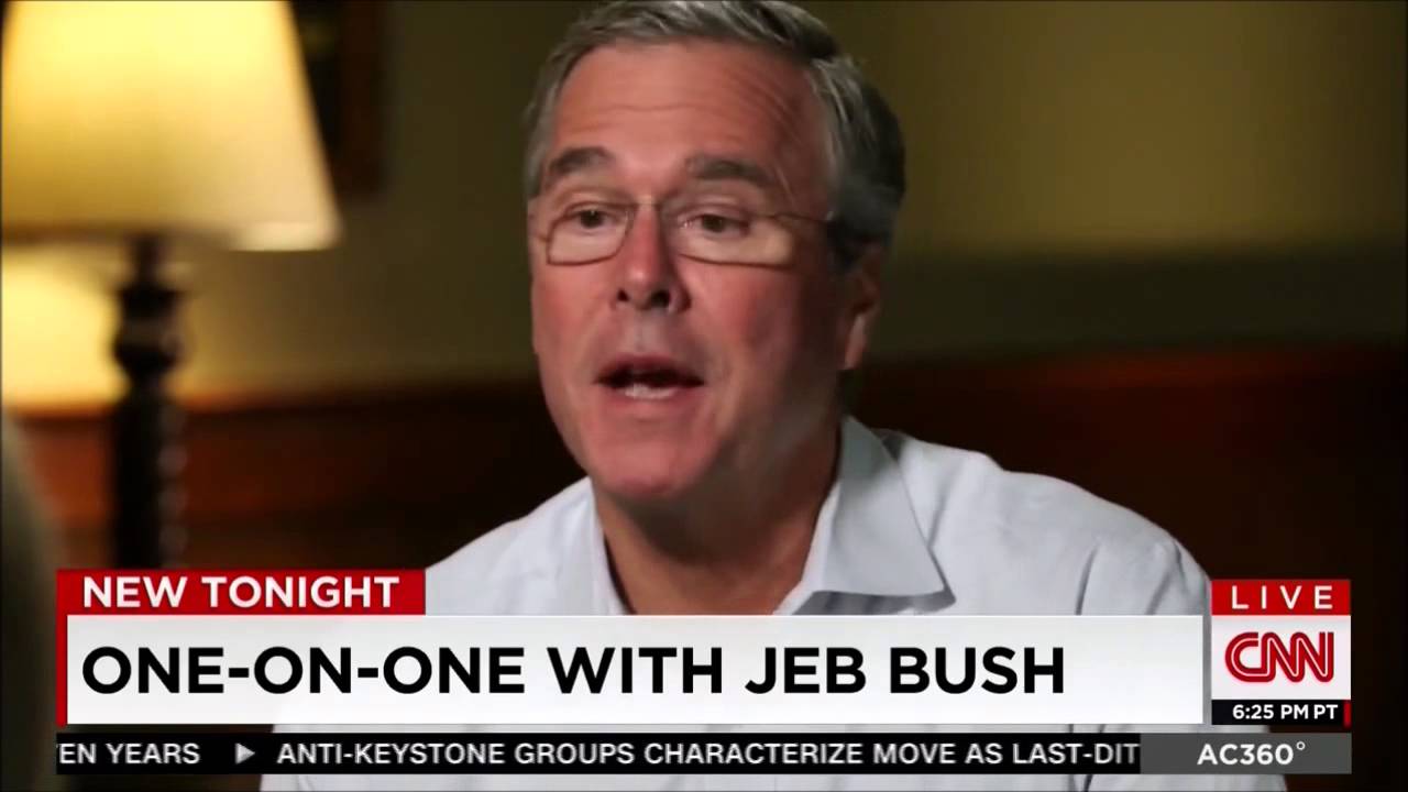 Jeb Bush Discusses Criminal Justice, Iran on CNN - YouTube