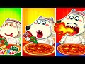 تحدّي بيتزا حامضة 🔥 حارّة 🔥 حارّة جدًا مع وولفو @wolfooinarabic