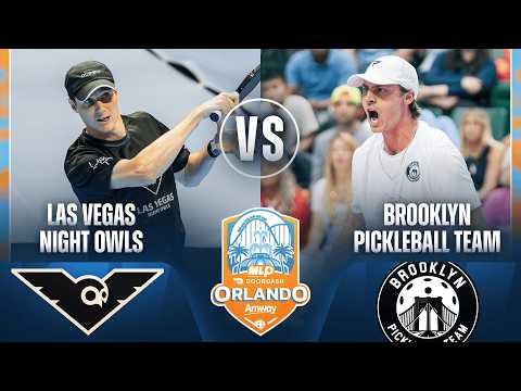 Las Vegas Night Owls vs Brooklyn Pickleball Team at 2026 MLP Orlando - Group Play Day 2