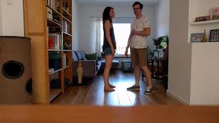 Lindy level Intermediate - week 8 - Sugar pushes continued + fancy exits