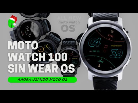 Motorola Moto Watch 100 | Disponible Por Solo 99.99