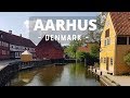 La ville daarhus  danemark  vido de voyage